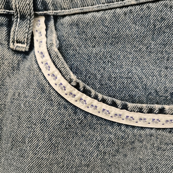 Size 3 Gasoline Denim Midi Skirt - Picture 6 of 6